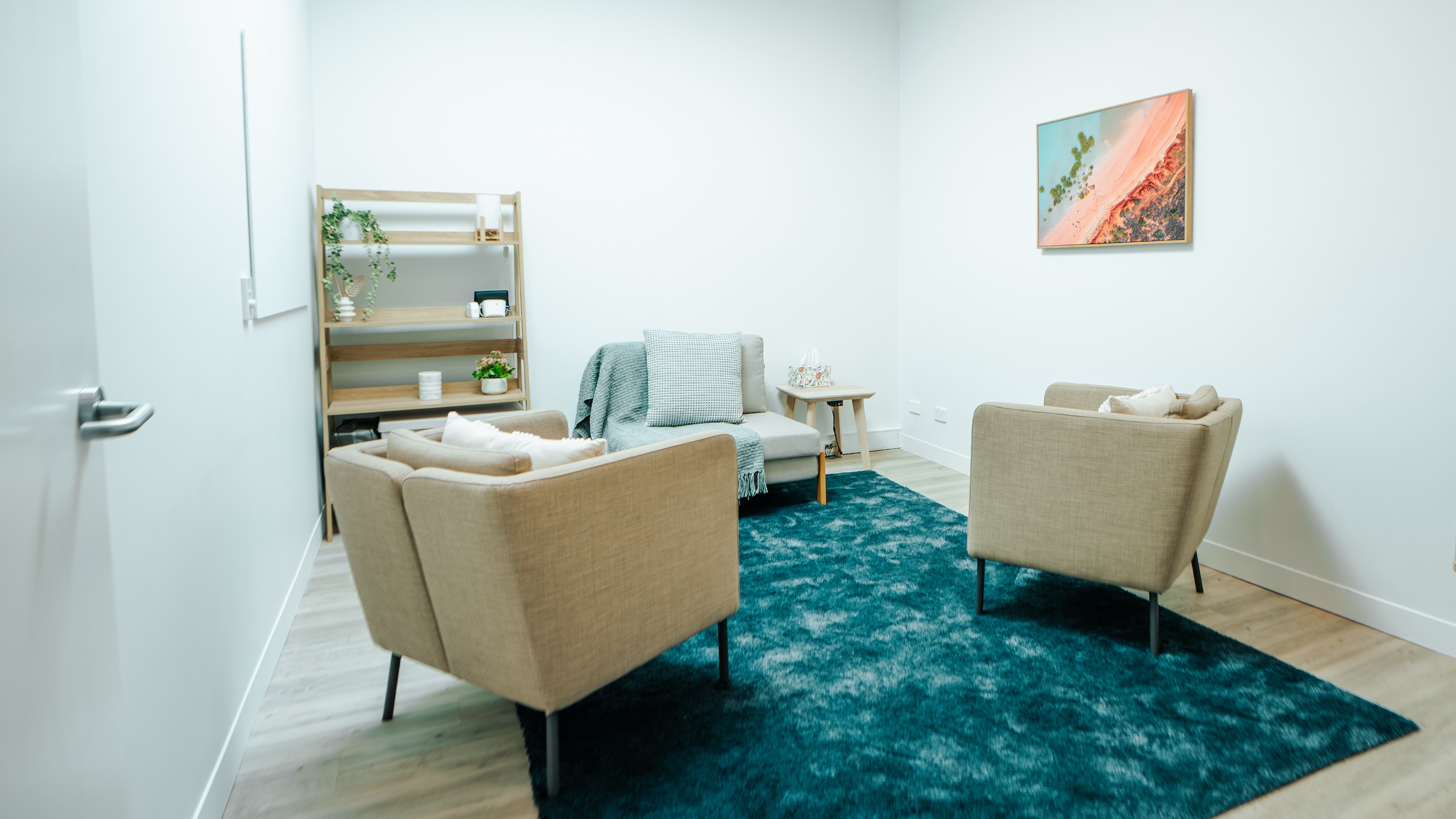 Quiet consultation room at Empax Centre