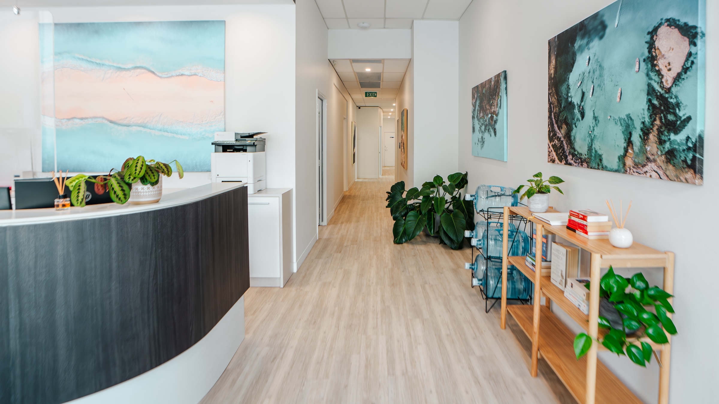 Empax Centre reception and main hallway